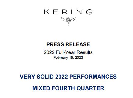 kering annual report 2022